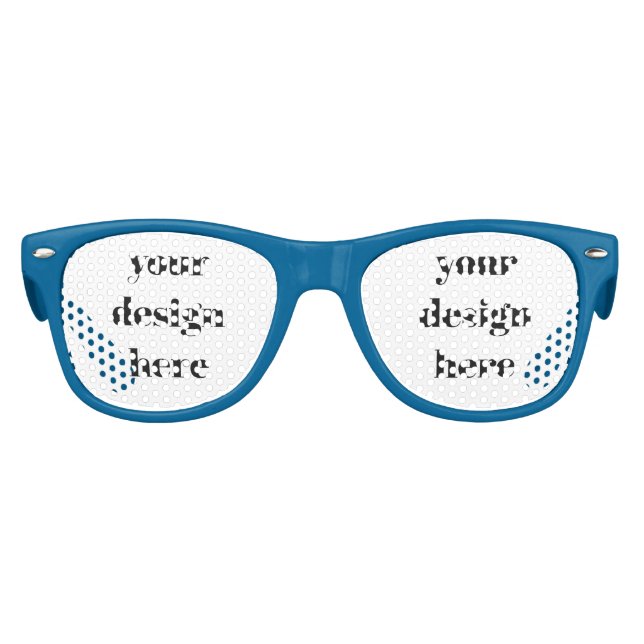 Gafas De Fiesta Retro Personalización o Personalizar (Anverso)
