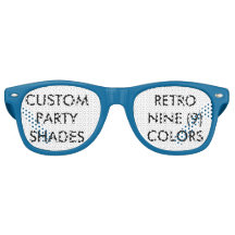 Personalizado Fiesta retro personalizado en blanco