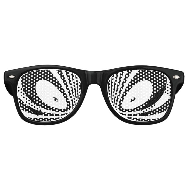 Gafas De Fiesta Retro Personalizado Mad Eyes (Anverso)