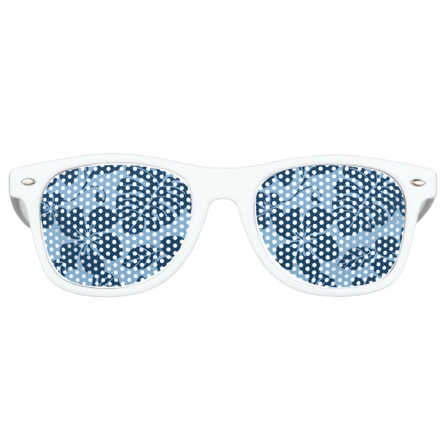 Gafas De Fiesta Retro PINK BIKINI (AZUL x 2) (Anverso)