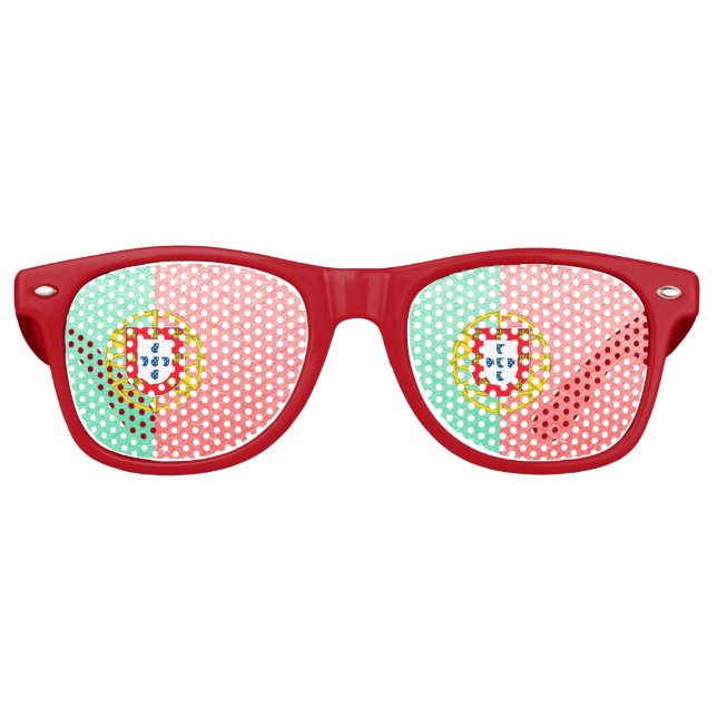 Gafas De Fiesta Retro Portugal (Anverso)