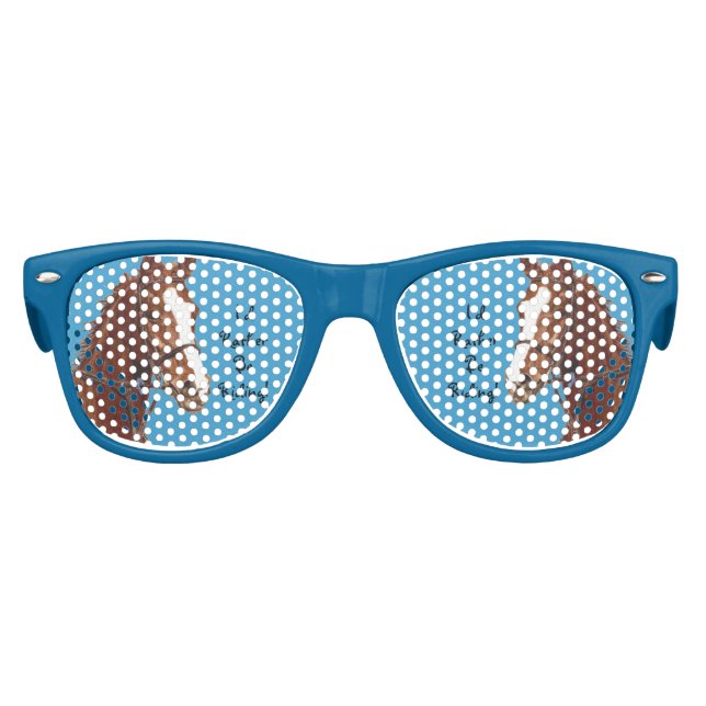 Gafas De Fiesta Retro Preferiría Estar En Pie (Anverso)