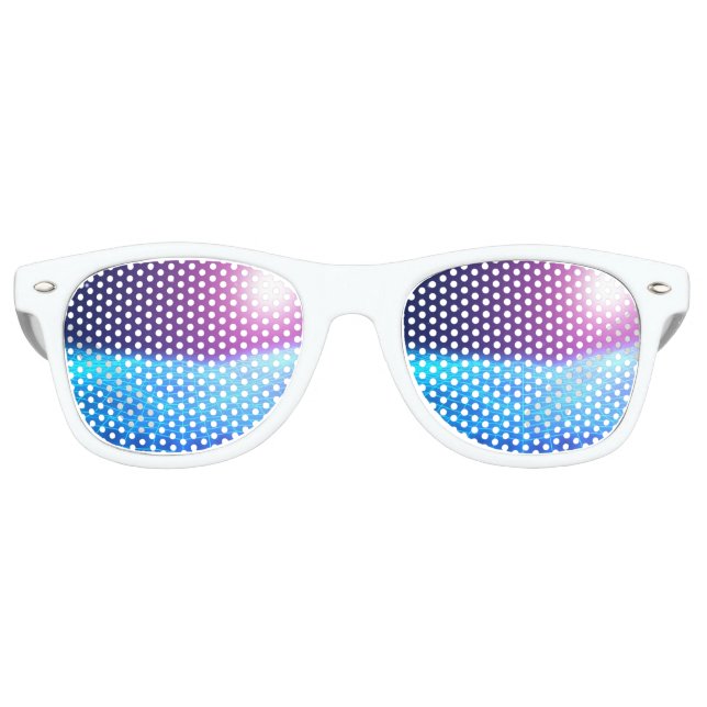 Gafas De Fiesta Retro Retro 1980 sinthwave brillante luces de neón paisa (Anverso)