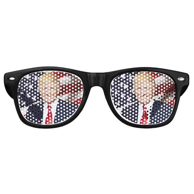 GAFAS DE FIESTA RETRO RETRO DONALD TRUMP FIESTA GAFAS (SUN)! (Anverso)