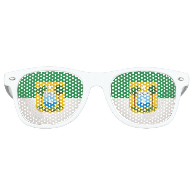 Gafas De Fiesta Retro Río Grande del Norte (Anverso)