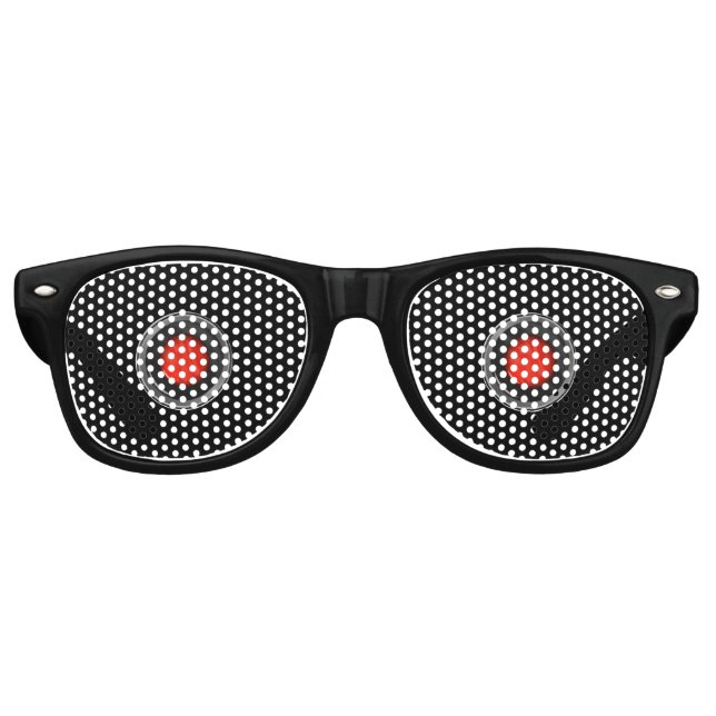 Gafas De Fiesta Retro Robot Eyes (Anverso)