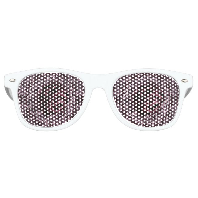 Gafas De Fiesta Retro Rosa Mandala (Anverso)