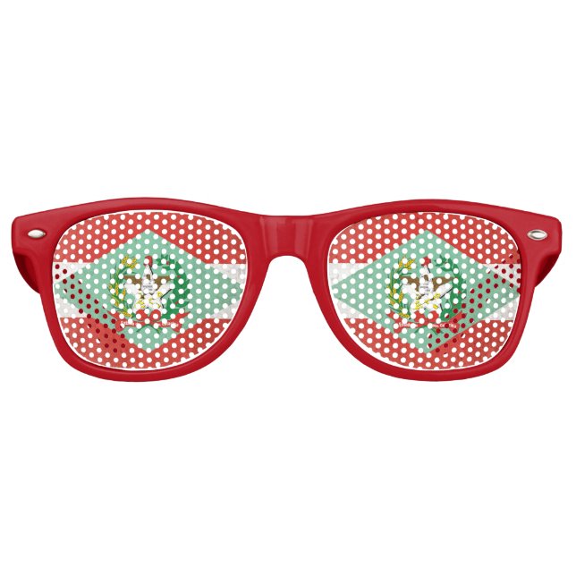 Gafas De Fiesta Retro Santa Catarina (Anverso)