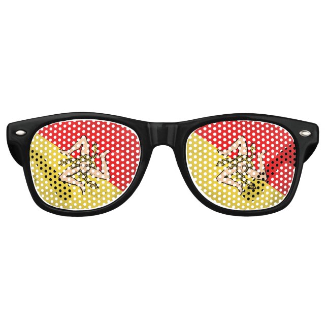 Gafas De Fiesta Retro Sicilia (Anverso)