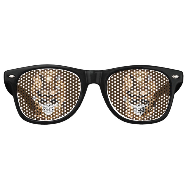 Gafas De Fiesta Retro Skull Steampunk Voodoo Retro Machine (Anverso)