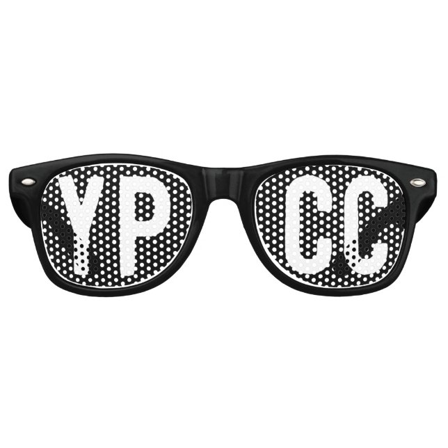 Gafas De Fiesta Retro Sombras de Fiesta de YPCC (Anverso)