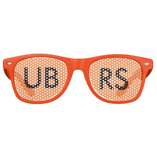Gafas De Fiesta Retro ¡Sombras Fiestas UBRS! NARANJA