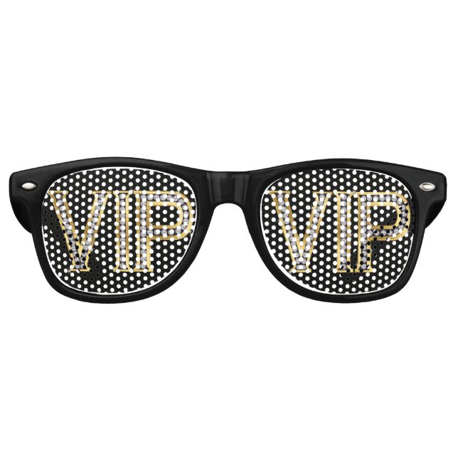 Gafas De Fiesta Retro Sombras VIP (Anverso)