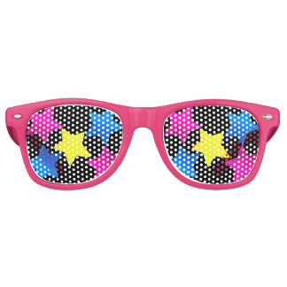 Gafas De Fiesta Retro Sombrillas de color bonito