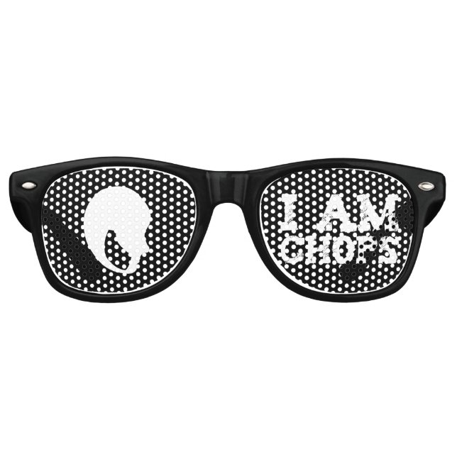 Gafas De Fiesta Retro Soy Chops (Anverso)