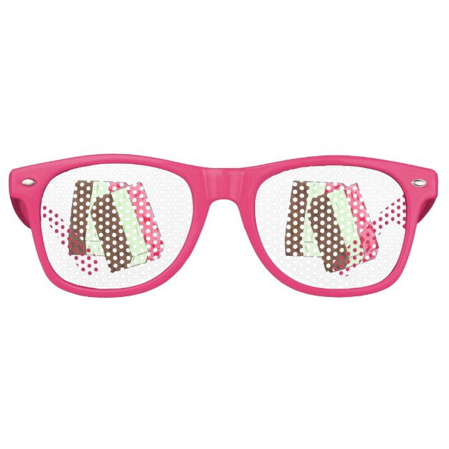 Gafas De Fiesta Retro Spumoni Italiano Gelato Helado Spumone (Anverso)