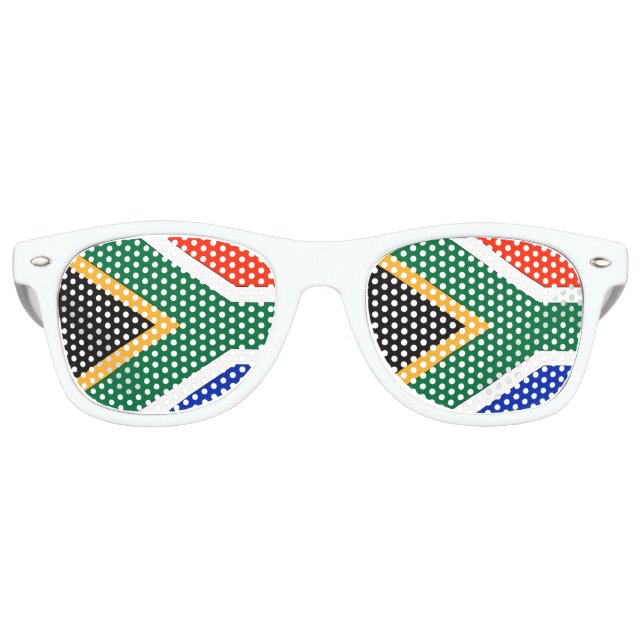 Gafas De Fiesta Retro Sudáfrica (Anverso)