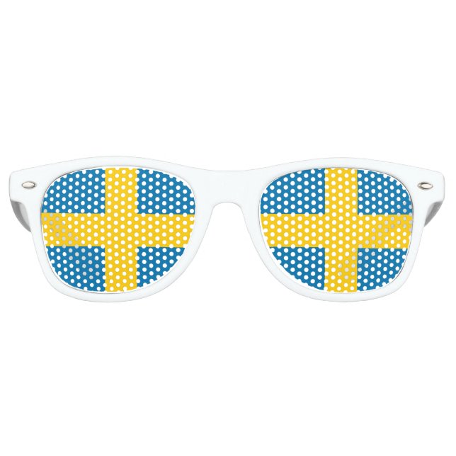 Gafas De Fiesta Retro Suecia (Anverso)