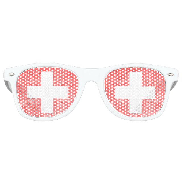 Gafas De Fiesta Retro Suiza (Anverso)