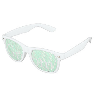 Gafas De Fiesta Retro Summermint Pastel Green Mint Boda