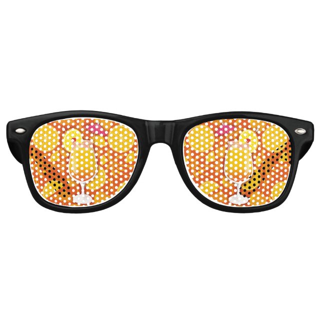 Gafas De Fiesta Retro Sunrise Tequila (Anverso)