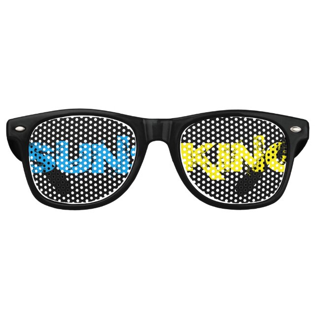 Gafas De Fiesta Retro Sunshine King Sunglass (Anverso)