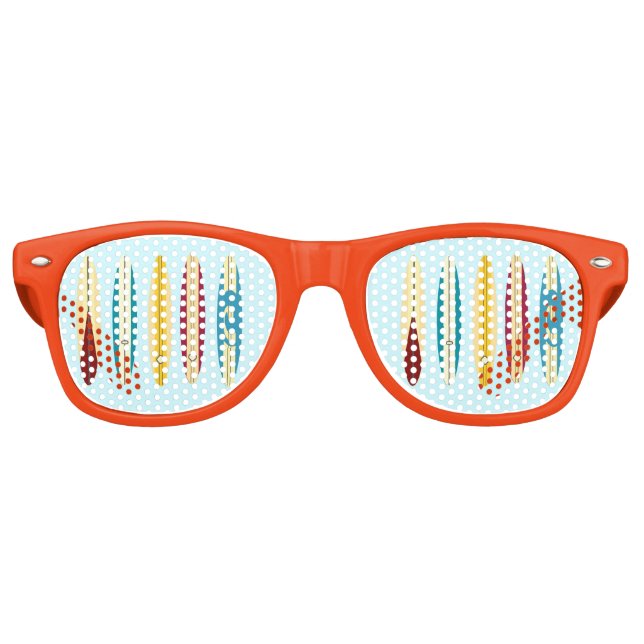 Gafas De Fiesta Retro Surfboards (Anverso)