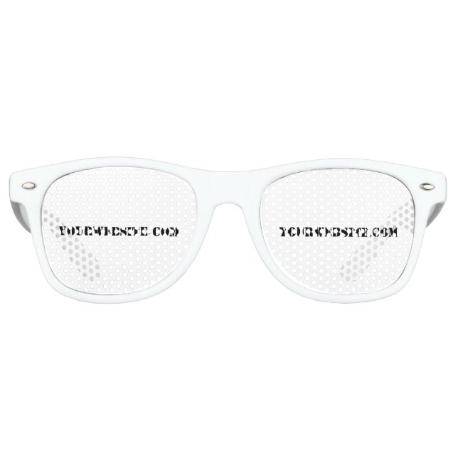 Gafas De Fiesta Retro SuSitioWeb.com (Anverso)
