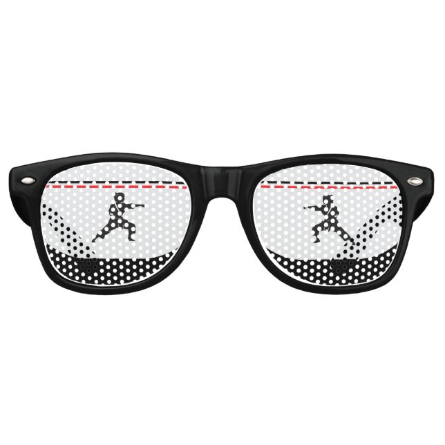 Gafas De Fiesta Retro Taekwondo Girl Birthday Taekwondo Player Party Gam (Anverso)