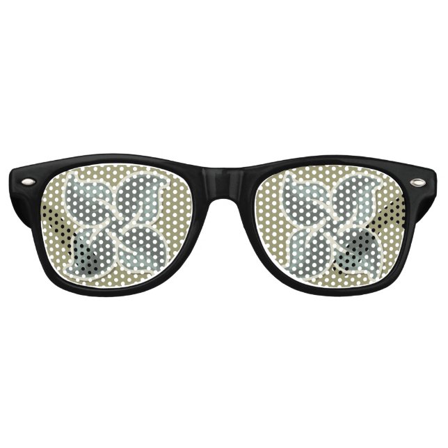 Gafas De Fiesta Retro Tela decenal 3 (Anverso)