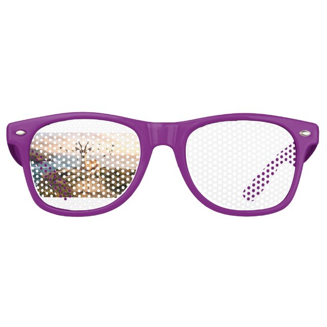 Gafas De Fiesta Retro Tendencia (Anverso)