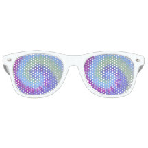 tiedye adulto fiesta retro sombra blues espiral