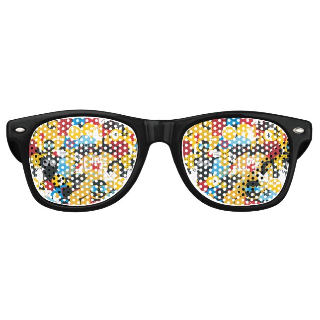 Gafas De Fiesta Retro Tiempo de verano (Anverso)