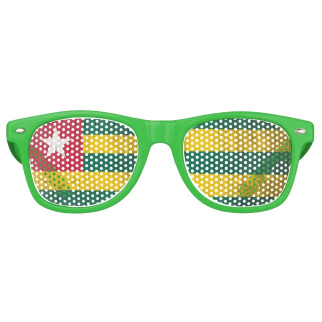 Gafas De Fiesta Retro Togo (Anverso)