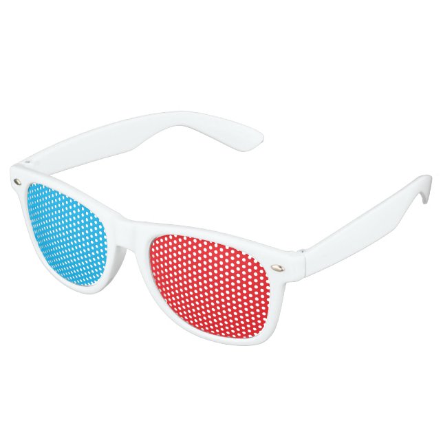 Gafas De Fiesta Retro Tonos retro estéticos para gafas 3D (Ángulo)