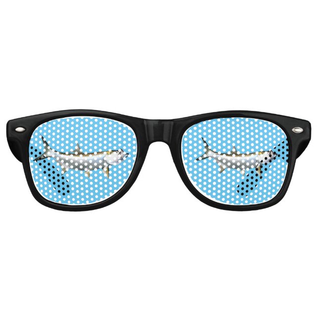 Gafas De Fiesta Retro Torneo de Tarpon de pesca de verano (Anverso)