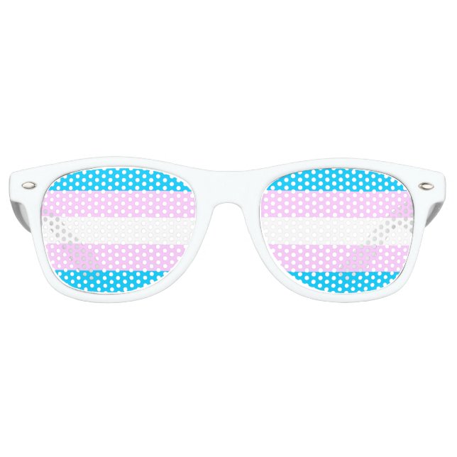 Gafas De Fiesta Retro ¡Trans Orgullo! (Anverso)