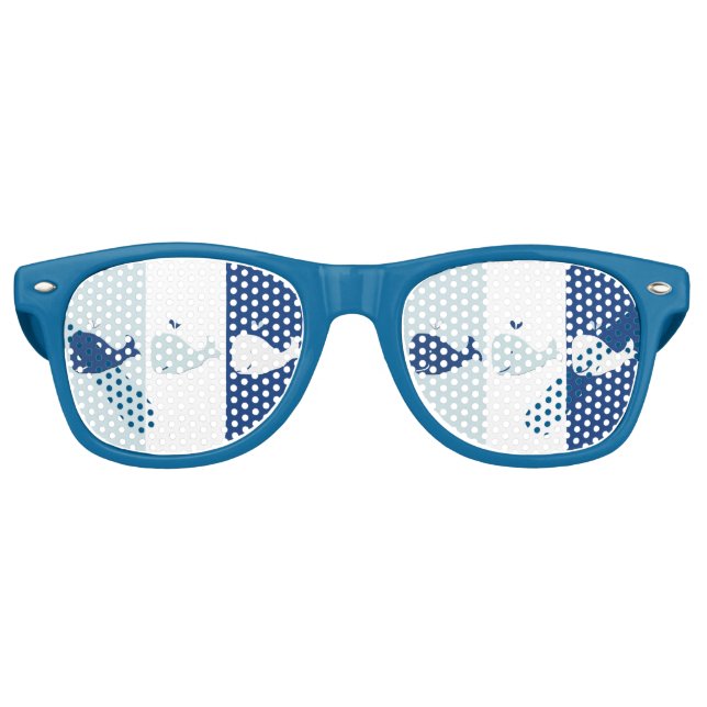 Gafas De Fiesta Retro Tres ballenas (Anverso)