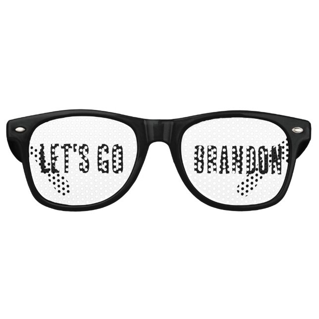 GAFAS DE FIESTA RETRO VAMOS A BRANDON FUNNY FIESTA SUNGLASSES (Anverso)