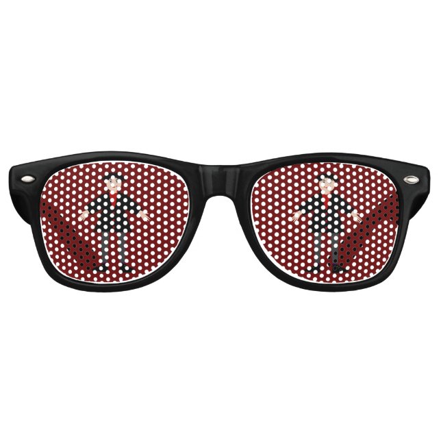Gafas De Fiesta Retro Vampiro de Cute Halloween (Anverso)