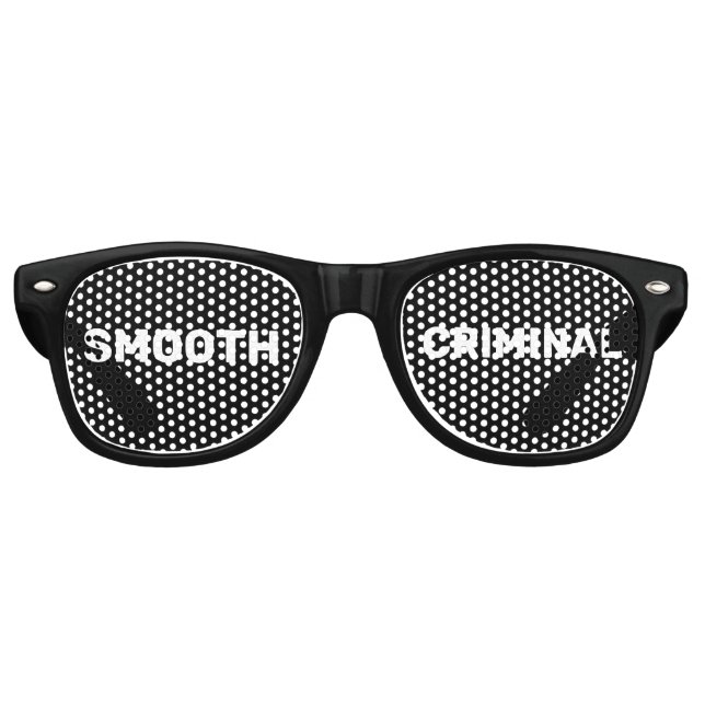 GAFAS DE FIESTA RETRO VIDRIO CRIMINAL SUAVE FIESTAS DIVERTIDOS (Anverso)