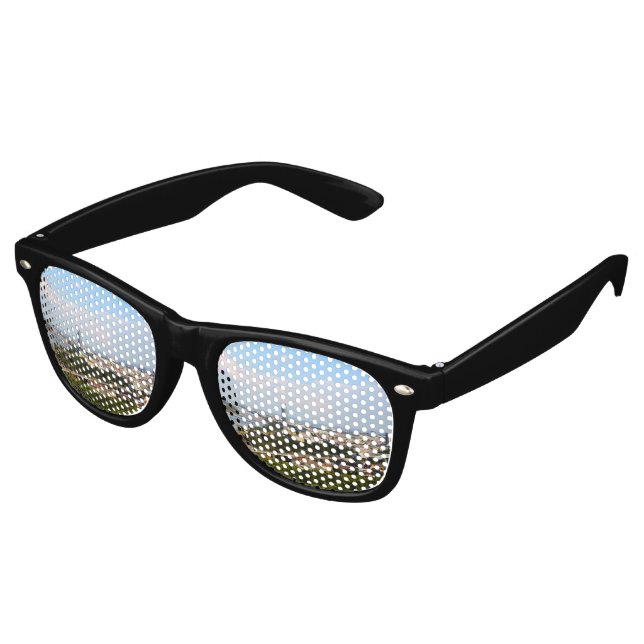 Gafas De Fiesta Retro Vista sobre Viena (Ángulo)