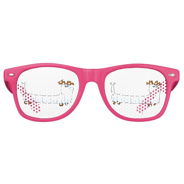 Gafas De Fiesta Retro Weiner-Ghostr (Anverso)