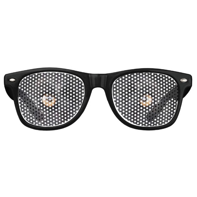 Gafas De Fiesta Retro Wolf Eyes (Anverso)