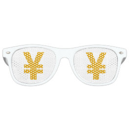 Gafas De Fiesta Retro Yen sign