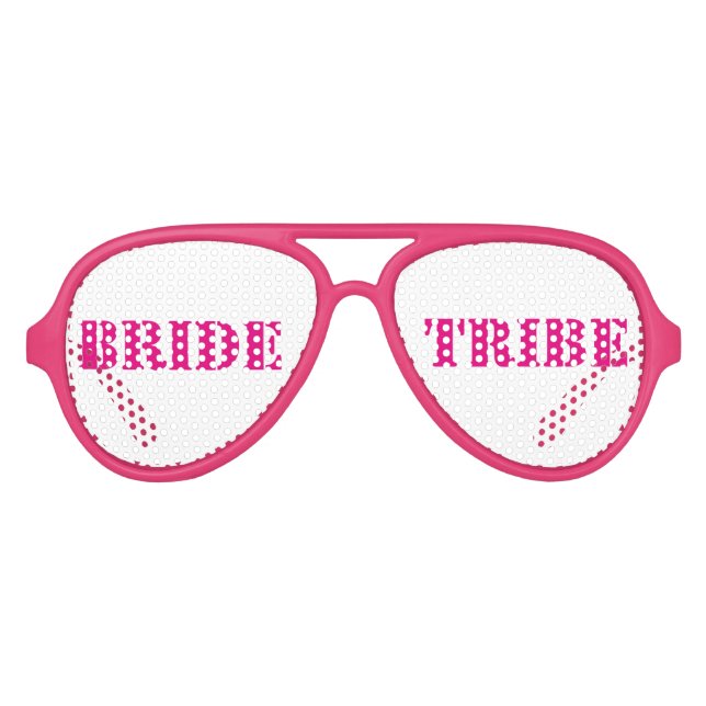 Gafas de la tribu de novias rosadas de bachillerat (Anverso)