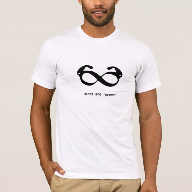 gafas de nerd camisa (Anverso)