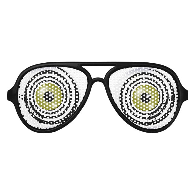 gafas de ojos en espiral, gafas de ojos divertidas (Anverso)
