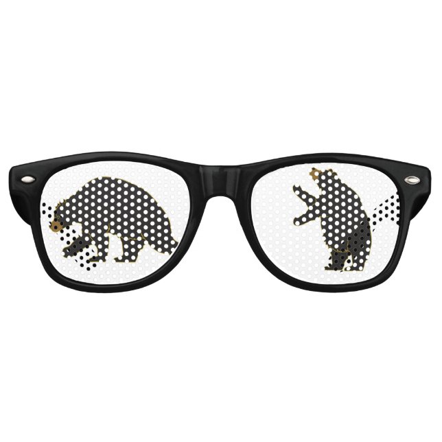 Gafas de oso divertido (Anverso)