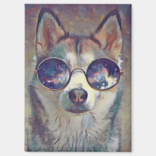 gafas de perrito imán